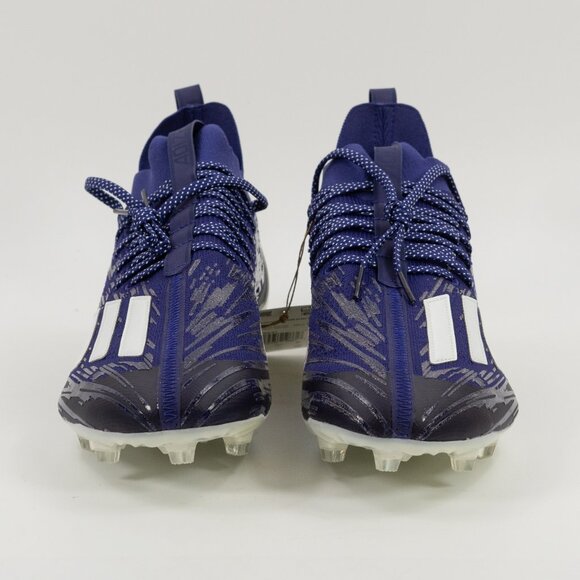 Adidas Adizero Primeknit Purple White GV9631 Football Cleats size 13 main image 4